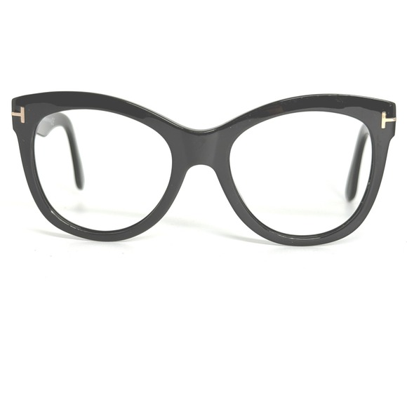 Tom Ford Accessories - Tom Ford Wallace TF870 01B Black Cat Eye Sunglasses Made in Italy 54-20-140